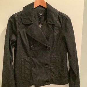 EUC Talbots Black Jean Jacket